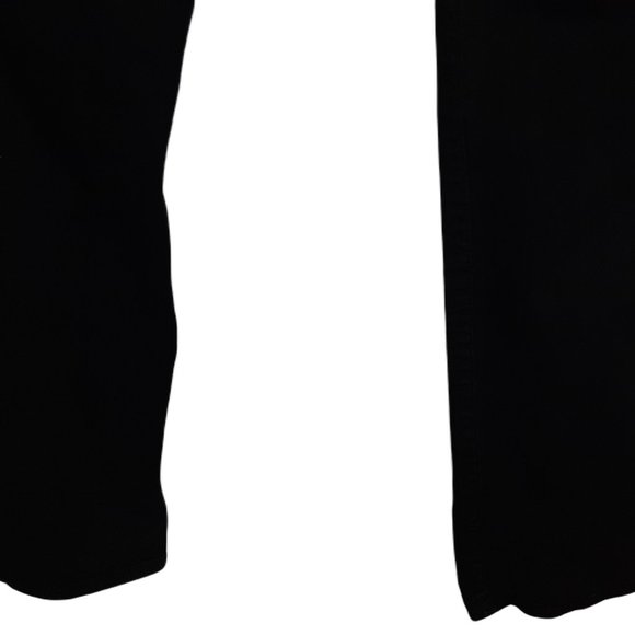 True Religion Ricky Relaxed Straight Black Denim Jeans Mens Size 33 - Picture 8 of 10